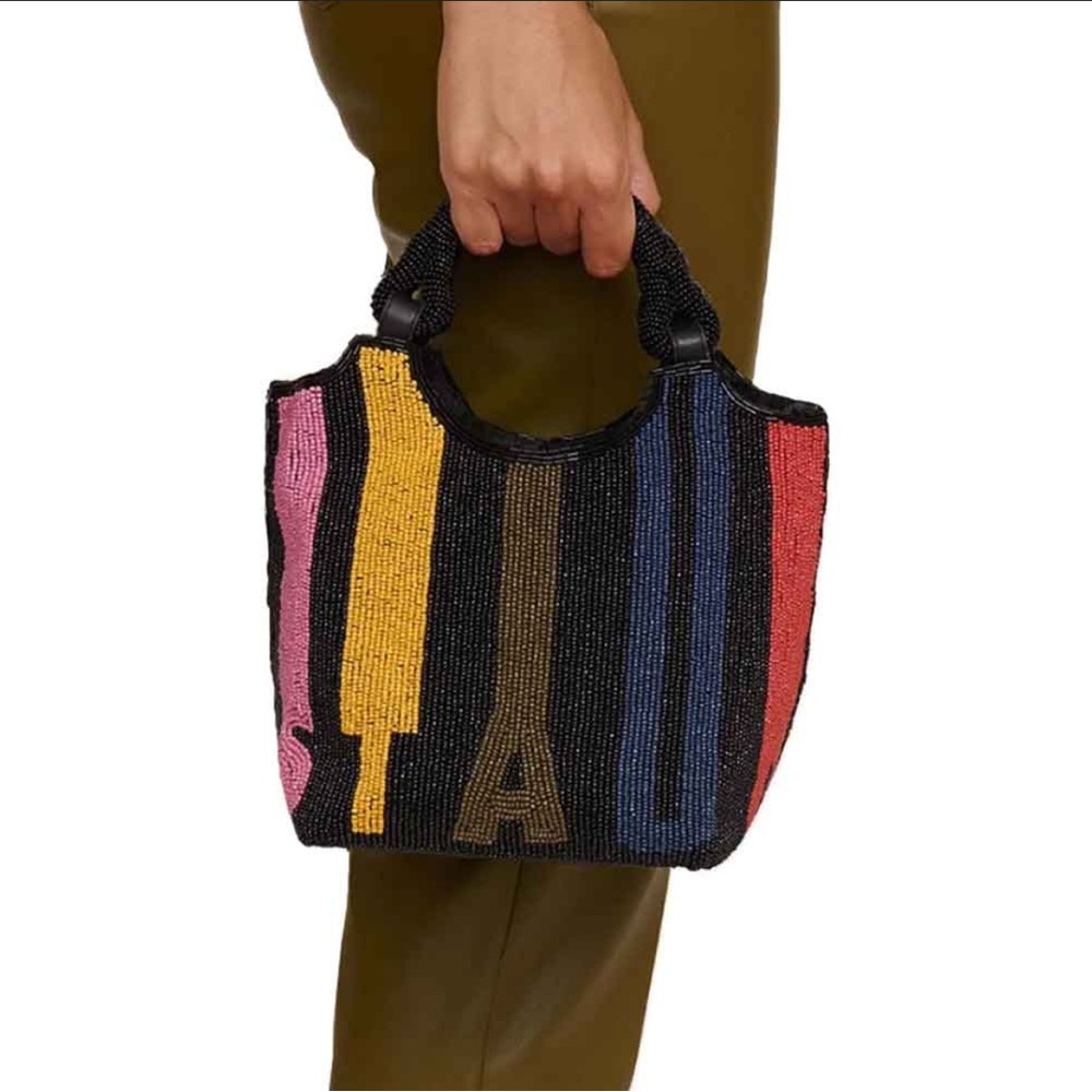 Cote Beaded Bag NWOT